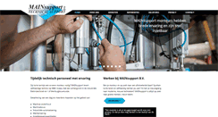 Desktop Screenshot of mainsupport.nl