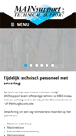 Mobile Screenshot of mainsupport.nl